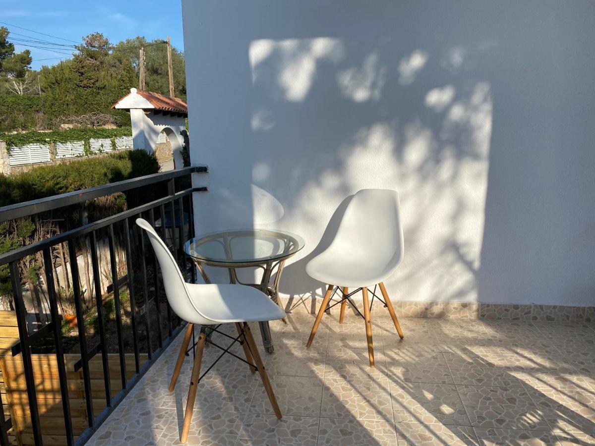 Charming Apartment In A Duplex With Garden & Balcony Cunit Dış mekan fotoğraf